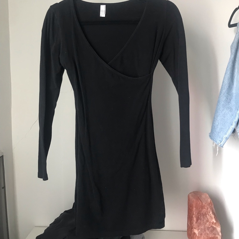 American Apparel criss cross mini dress